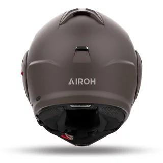 Flip-Up Motorcycle Helmet AIROH MATHISSE 2 Color P/J Matte Bronze