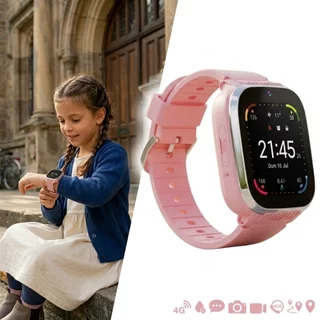 Children’s Smart Watch inSPORTline Amiaro - Pink