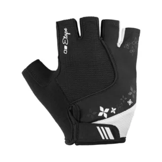 Women’s Cycling Gloves Etape Ambra - Black/White