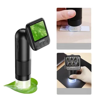 400x–800x Digital Microscope w/ LCD Display Apexel