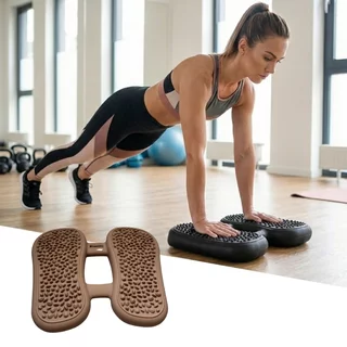 Balance & Massage Pad inSPORTline Balaxor - mocha mousse
