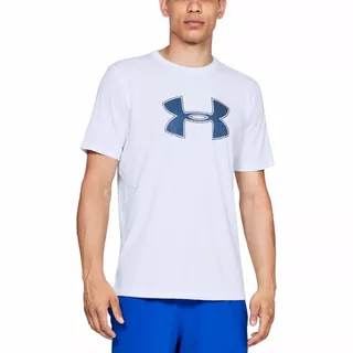 Men’s T-Shirt Under Armour Big Logo SS - White