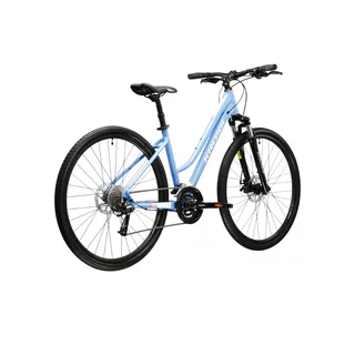 Women’s Cross Bike Kross Evado 3.0 28” Gen 007 - modrá / bílá / lesk