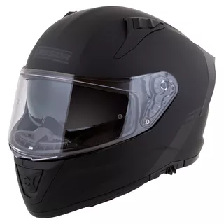 Motorcycle Helmet Cassida Aero Solid Matte Black/Gray