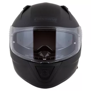 Motorcycle Helmet Cassida Aero Solid Matte Black/Gray