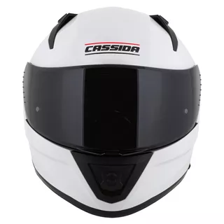 Motorcycle Helmet Cassida Aero Solid White/Black