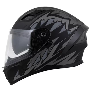 Motorcycle Helmet Cassida Orbit StriX Matte Black/Gray