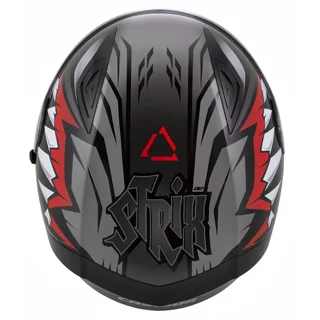 Motorcycle Helmet Cassida Orbit StriX Red/Gray/White/Black