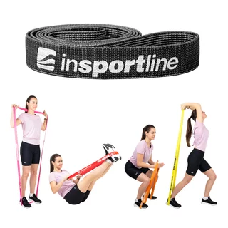 Resistance Band inSPORTline Rand XXX Strong - Dark Grey