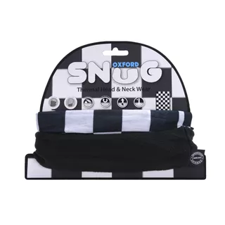 Universal Multi-Functional Neck Warmer Oxford Snug - Black