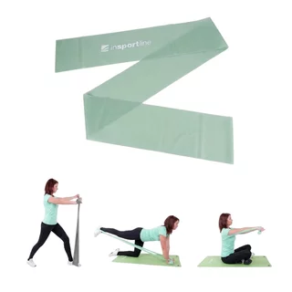 Resistance Band inSPORTline Clingy 170 cm / 3 kg – Mint
