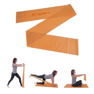 Resistance Band inSPORTline Clingy 170 cm / 2 kg – Orange