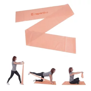 Resistance Band inSPORTline Clingy 170 cm / 1.5 kg – Peach