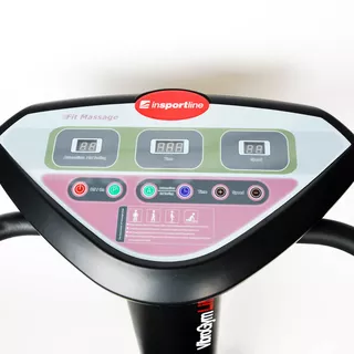 VibroGym inSPORTline Lilly Vibration Machine - Silver