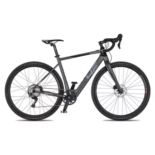 Gravel E-Bike 4EVER ENGRAVE PRO 28” - titan/hologram