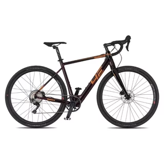 Gravel E-Bike 4EVER ENGRAVE PRO 28” - velvet/metal bronze