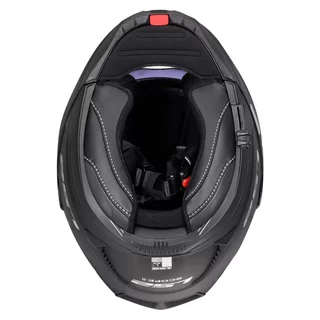 Flip-Up Motorcycle Helmet LS2 FF902 Scope II Solid Matte Black