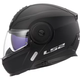 Flip-Up Motorcycle Helmet LS2 FF902 Scope II Solid Matte Black