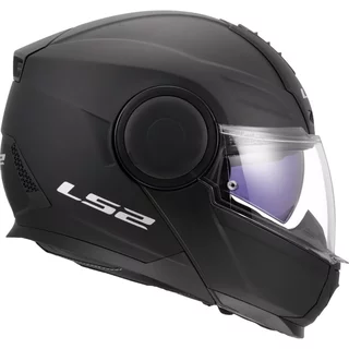 Flip-Up Motorcycle Helmet LS2 FF902 Scope II Solid Matte Black