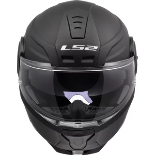 Flip-Up Motorcycle Helmet LS2 FF902 Scope II Solid Matte Black