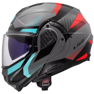 Flip-Up Motorcycle Helmet LS2 FF910 Advant II Triple Nardo Gray P/J