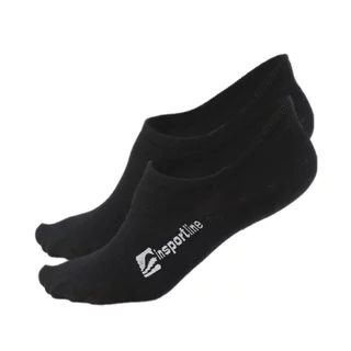 No-Show Bamboo Socks inSPORTline Silvatic Noshow AG+ Antibacterial – 3 Pairs - Black
