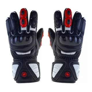 Heated Motorcycle Gloves Glovii GDB - Black - Black