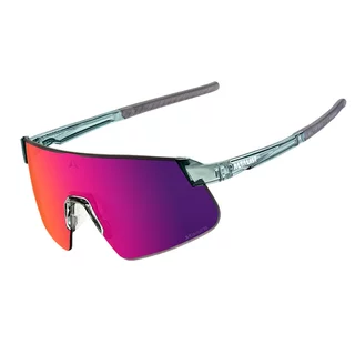 Sports Sunglasses Altalist Hayate R2 - černá se zlatými skly - šedá s tmavě červenými skly