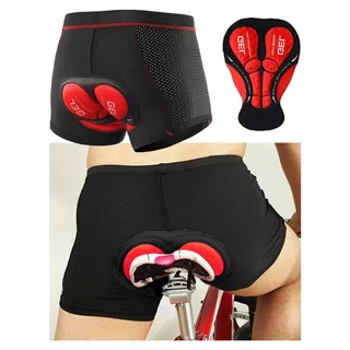 Gel Padded Cycling Shorts inSPORTline Sangelo - Black