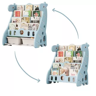Children’s Bookcase inSPORTline Girapino - Pink - Blue