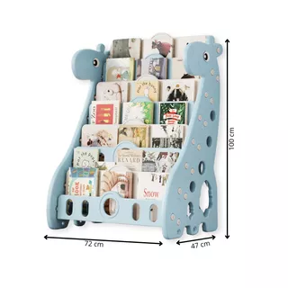 Children’s Bookcase inSPORTline Girafondo - Yellow