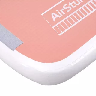 Inflatable Exercise Mat inSPORTline Airstunt 400 x 100 x 10 cm Coral Pink w/ Electric Pump