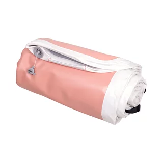 Inflatable Exercise Mat inSPORTline Airstunt 500 x 100 x 10 cm Coral Pink w/ Hand Pump
