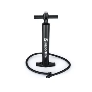 Inflatable Exercise Mat inSPORTline Airstunt 500 x 100 x 10 cm Gray w/ Hand Pump