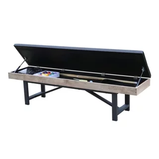 Billiards Table 3-in-1 inSPORTline Residento w/ Bench - Light Wood