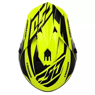 Motocross Helmet Cassida Cross Cup Two - Matte Grey/Black