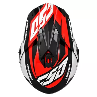 Motocross Helmet Cassida Cross Cup Two - Matte Grey/Black
