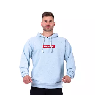 Men’s Hooded Sweatshirt Nebbia Red Label 149 - világoskék