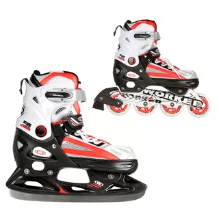 WORKER Nolan 2in1 in-line skates - Red