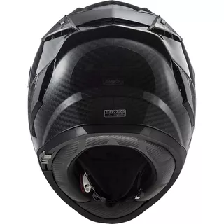 Motorcycle Helmet LS2 FF327 Challenger C Carbon Solid - Black