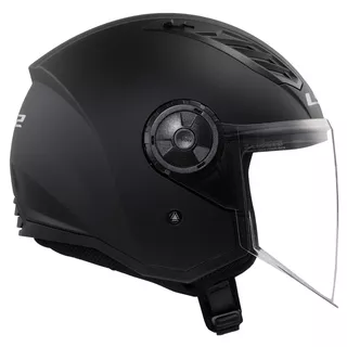 Motorcycle Helmet LS2 OF616 Airflow II Solid Matte Black