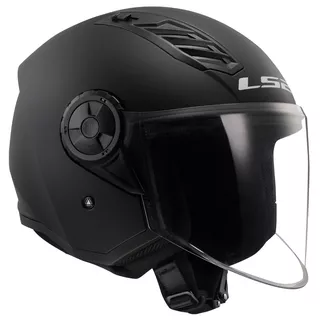 Motorcycle Helmet LS2 OF616 Airflow II Solid Matte Black