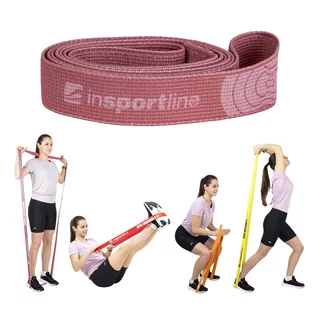 Resistance Band inSPORTline Rand Strong - višňové brownies