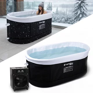 Portable Cold Plunge Tub w/ Temperature Controller inSPORTline FrostPeace