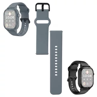 Replacement Strap for Smart Watches inSPORTline Gradana, Melagra & Sagara, Anthracite