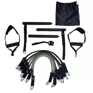 Pilates Bar w/ Resistance Bands & Door Anchor inSPORTline Ancairo