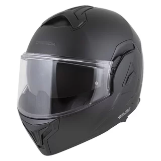 Flip-Up Motorcycle Helmet Cassida MultiFlip Solid BlackOut P/J