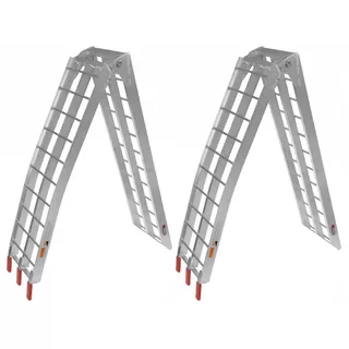 Wide Folding Aluminum Motorcycle Loading Ramp Q-TECH 1 Pair