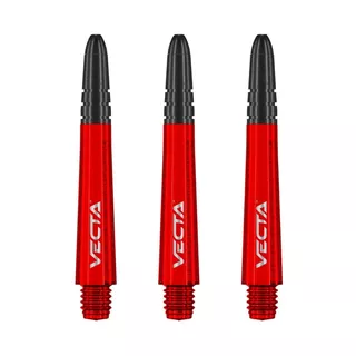 Dart Shafts Winmau Vecta Intermediate - White - Red