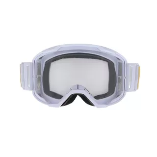 Motocross Goggles Red Bull Spect Strive Panovision, Matte White, Clear Lens